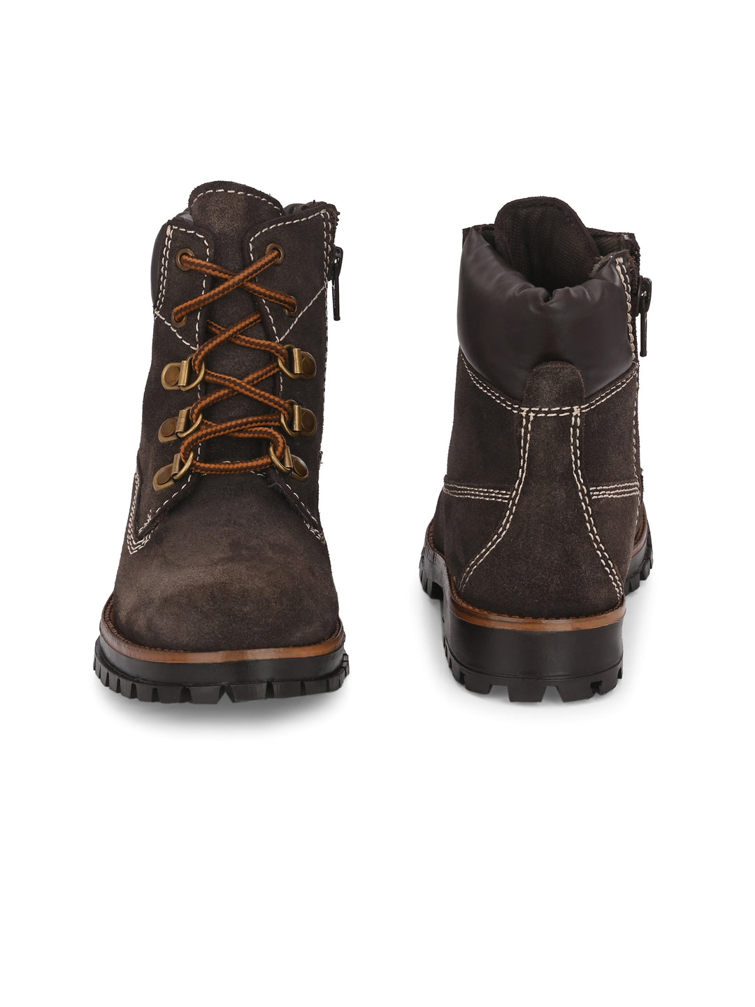 CARLO ROMANO by Wasan Shoes Boys/Girls Genuine Suede Leather Boot